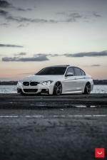 BMW M3 Sedan on Vossen Wheels (HF-1) 2018 года